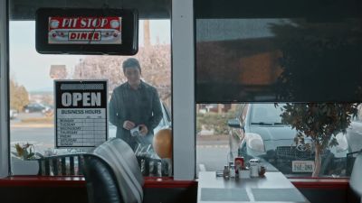 ♪ From the moment
we locked eyes... ♪ - Aurora Teagarden Mysteries: Death at the Diner
