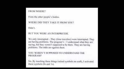 From the other people's bodies. - Truth Hunter