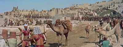 From the quarries, they pulled
the stones across the desert - Land of the Pharaohs