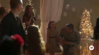 ♪ From the sidewalk
I see the glow ♪ - Christmas Bedtime Stories