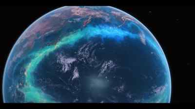 From the West Pacific,
they form a mountainous coastline - Our Oceans