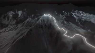 From there it's just a
few corners to glory, - Pike's Peak: On The Edge