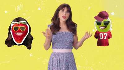 From working moms
to starving college bros, - What Am I Eating? With Zooey Deschanel