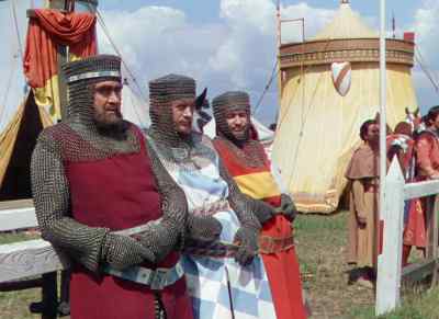 Front De Boeuf, the field
is all yours, my boy- - Ivanhoe