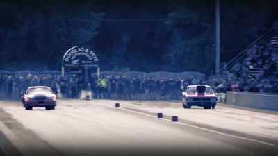 Front-end just hikes straight up - Street Outlaws No Prep Kings Team Attack