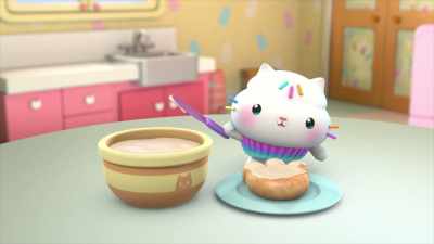 ♪ Frost the paws, frost the paws ♪ - Gabby's Dollhouse