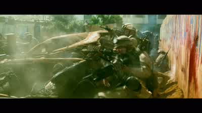 - Fuck! Fuck! - Ruiz, stay down. - I fucking... - Medic! Fuck this! Captain Steele, I'll take out th - Black Hawk Down