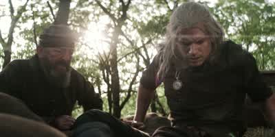 Fuck. My bag. -My bag! -This? Here. - The Witcher