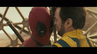 Fuck You nicked itJust got the tip with your little steak knife - Deadpool & Wolverine