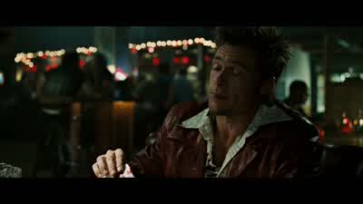 Fuck, you're right. - Fight Club
