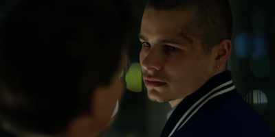 - Fucking' prick!
- (HORN HONKS) - Romper Stomper