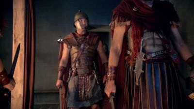 Fucking savages have
blocked us from egress. - Spartacus