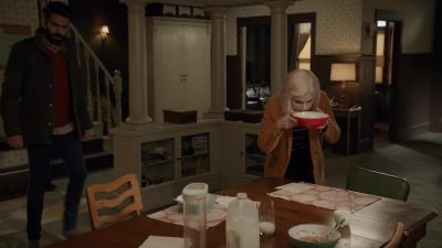 Full cereal bowls left on the table. - iZombie