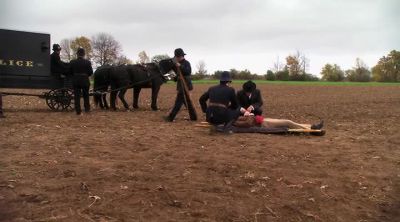 Full rigor mortis
has not yet set in. - Murdoch Mysteries