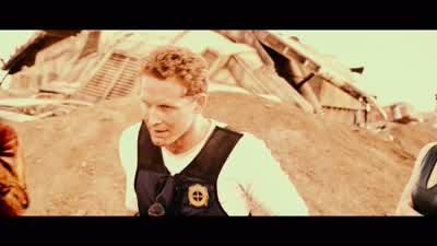 ZekeFully loaded clip Safety's onOne shot if you spot him okayDon't tell me you're going tooYeahWhat happens if Mr Riddick spots us firstThere'll be no shots - Pitch Black