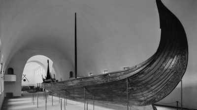 Fully restored, the Oseberg stood
as a testament to the Vikings' - Raiders of the Lost Past with Janina Ramirez