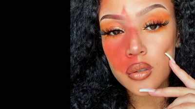 [funky music playing] - Glow Up: Britain's Next Make-Up Star