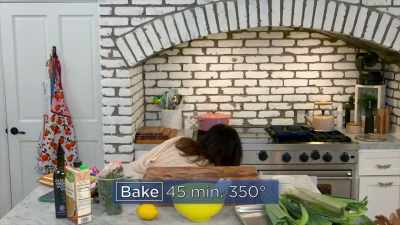 [funky music] - Selena + Chef