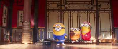 - ♪ Funkytown...
- Hoo! Ha! Hoo! Ha! - Minions: The Rise of Gru