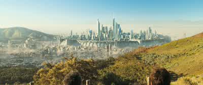 Funny... Spent three years trapped behind walls, trying to break out, and now we wanna break back in - Maze Runner: The Death Cure