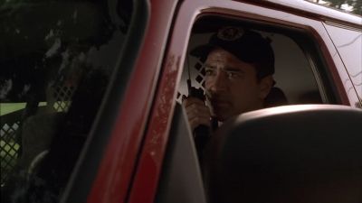 Furio Giunta Cadillac returning.
Went past me about five minutes ago. - The Sopranos