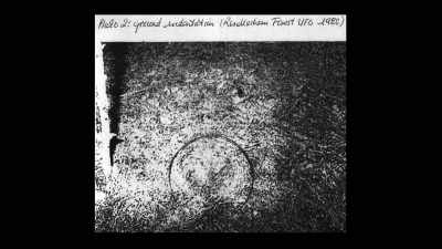 Further, each of the three
indentations in the ground - Truth Hunter