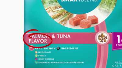 Furthermore,
the so-called flavor rule - Pet Fooled