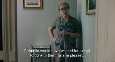 Gabrielle would have
wished for the girl - Monsieur Spade