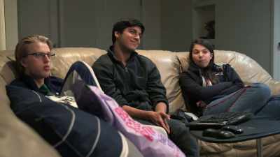 GABY [voiceover]: For example,
the November topic was about - Girl Talk