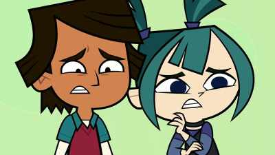 (Gags)
- (Excited screams) - Total DramaRama