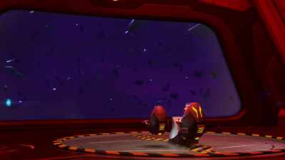 Gah.
All this debris is slowing us down! - Sonic Prime