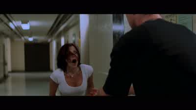 Gale. - No, no, no. - Get away from me. - Scream 2
