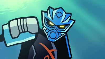 Gali was as powerful as the others, - Lego Bionicle: The Journey to One