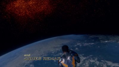 [Gambi on earpiece]
I've calibrated your goggles - Black Lightning