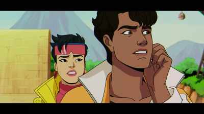 - [game beeps]
- Whoa! Hold up. Genosha? - X-Men '97