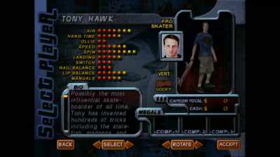Game comes out, I didn't
pay much attention - Pretending I'm a Superman: The Tony Hawk Video Game Story