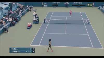 - Game Osaka.
- Well! - Naomi Osaka