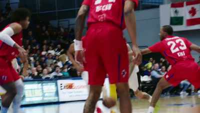- [game sounds]
- [grunting] - Destination NBA: A G League Odyssey