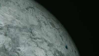 Ganymede's once
thin atmosphere will
become steamy and dense. - Cosmos: Possible Worlds