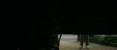 [garage door whirring] - The Pebble and the Boy