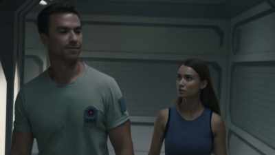 Garnet space walked to their
other airlock and snuck in - The Ark