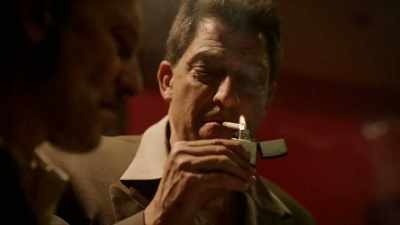 Gary Valenti and his
cousin Vincent Asaro - History's Greatest Heists with Pierce Brosnan