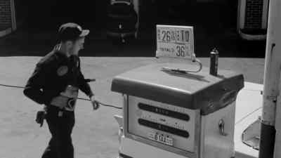 (Gas pump humming and dinging) - The Horror of Party Beach