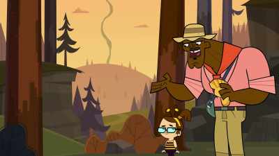- (Gasp) We can use that
to find our way back. - Total DramaRama