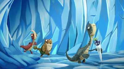 -(Gasp)
-We've got a problem. - Gigantosaurus