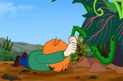 [gasp] Yes! That's it!
Magic bunny-disappearing spray! - The Magic School Bus Rides Again