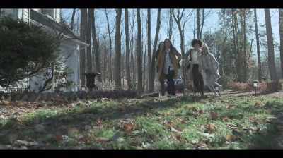 (Gasping, glass shattering) - The Amityville Curse