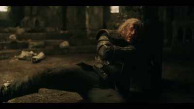 [gasping and groaning] - The Witcher