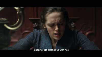 (gasping) He catches up with her, - The Ninth