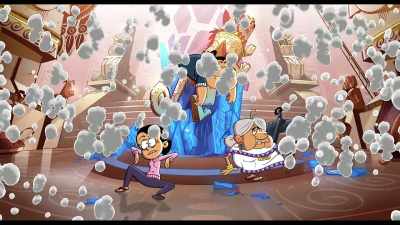 [gasping] [in unison]
It was filled with an ancient magic - The Casagrandes Movie